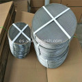 Malla de alambre tejida de acero inoxidable 304 316L